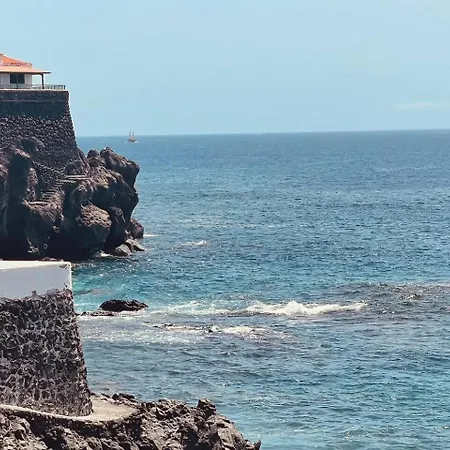 Puesta Del Sol En Playa Arena Apartamento